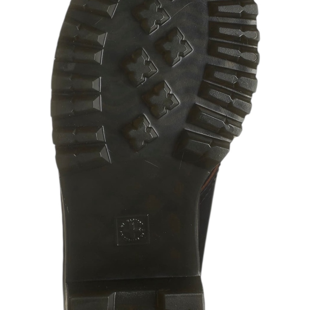 Dr. Martens Leona Lug Sole Platform Derby Black New in Box - Picture 5 of 9